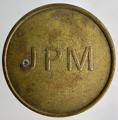 Old Retro British JPM 10p Gaming Token Coin | Fine Collectable Grade