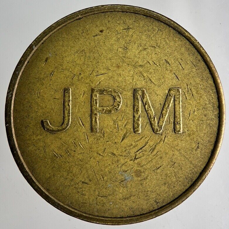 Old Retro British JPM 10p Gaming Token Coin | Fine Collectable Grade