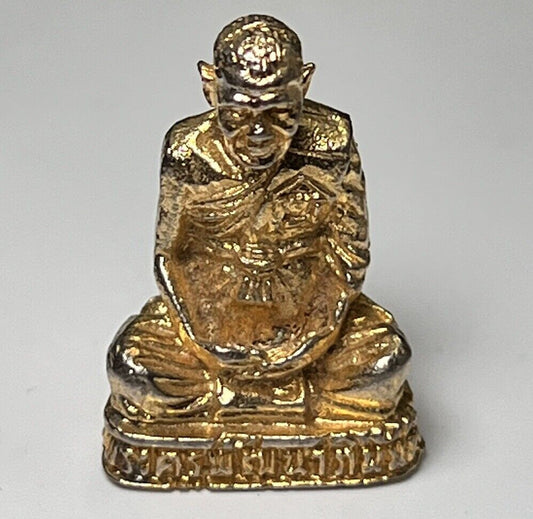 Old Thailand Mini Monk Charm Statue | 2.3cm Tall | Collectable Grade | a1625