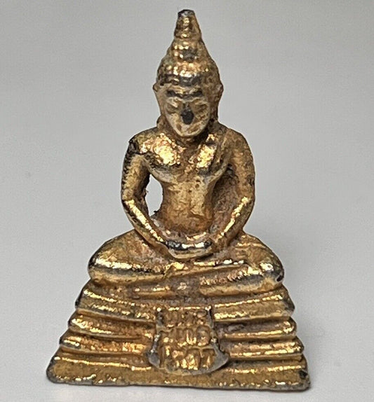 Old Thailand Mini Buddha Charm Statue | 2.5cm Tall | Collectable Grade | a1400