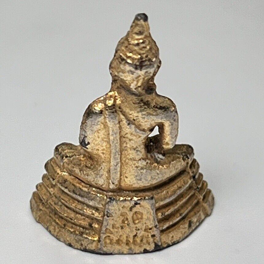 Old Thailand Mini Buddha Charm Statue | 2.5cm Tall | Collectable Grade | a1400