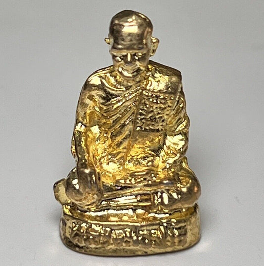 Old Thailand Mini Monk Charm Statue | 2.3cm Tall | Collectable Grade | a1698