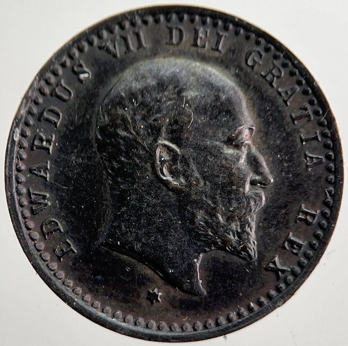 Old Toy Money Mini Edward VII Sovereign Coin | Very High Grade | a8149