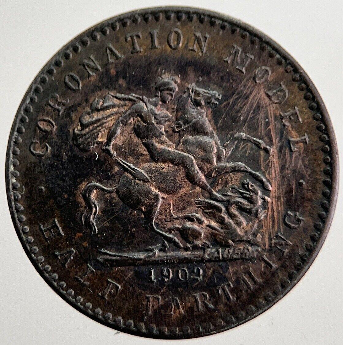 Old Toy Money Mini Edward VII Sovereign Coin | Very High Grade | a8149