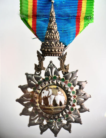 Old Thailand Thai Elephant Medal | Collectable Grade