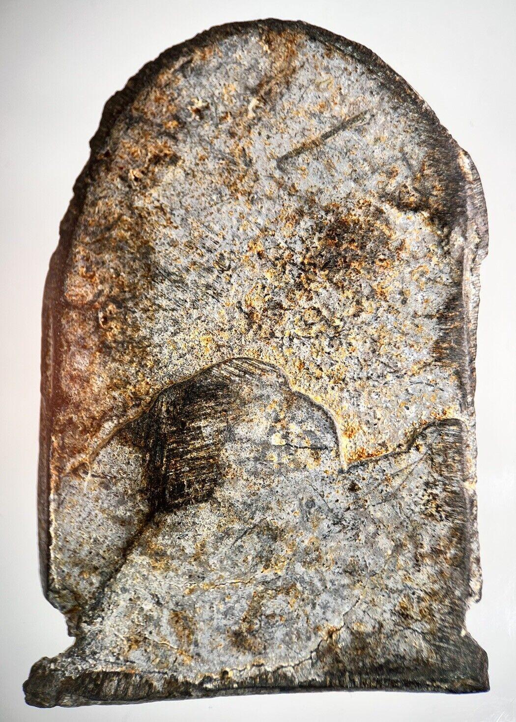 Old Thailand Thai Buddha Charm Metal Statue Amulet | Height 5cm