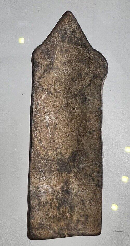 Old Thailand Thai Buddha Charm Metal Statue Amulet | Height 8cm