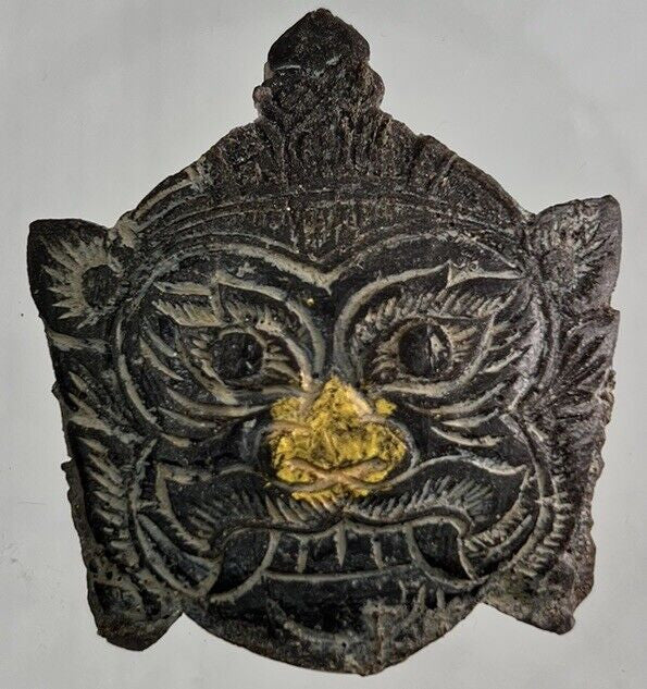 Old Thailand Thai Buddha Temple Charm Statue Amulet | Height 6cm