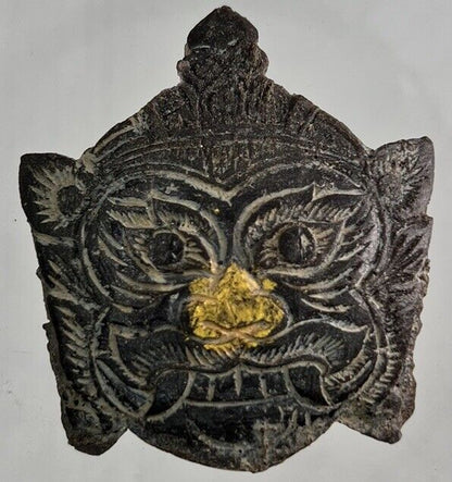 Old Thailand Thai Buddha Temple Charm Statue Amulet | Height 6cm