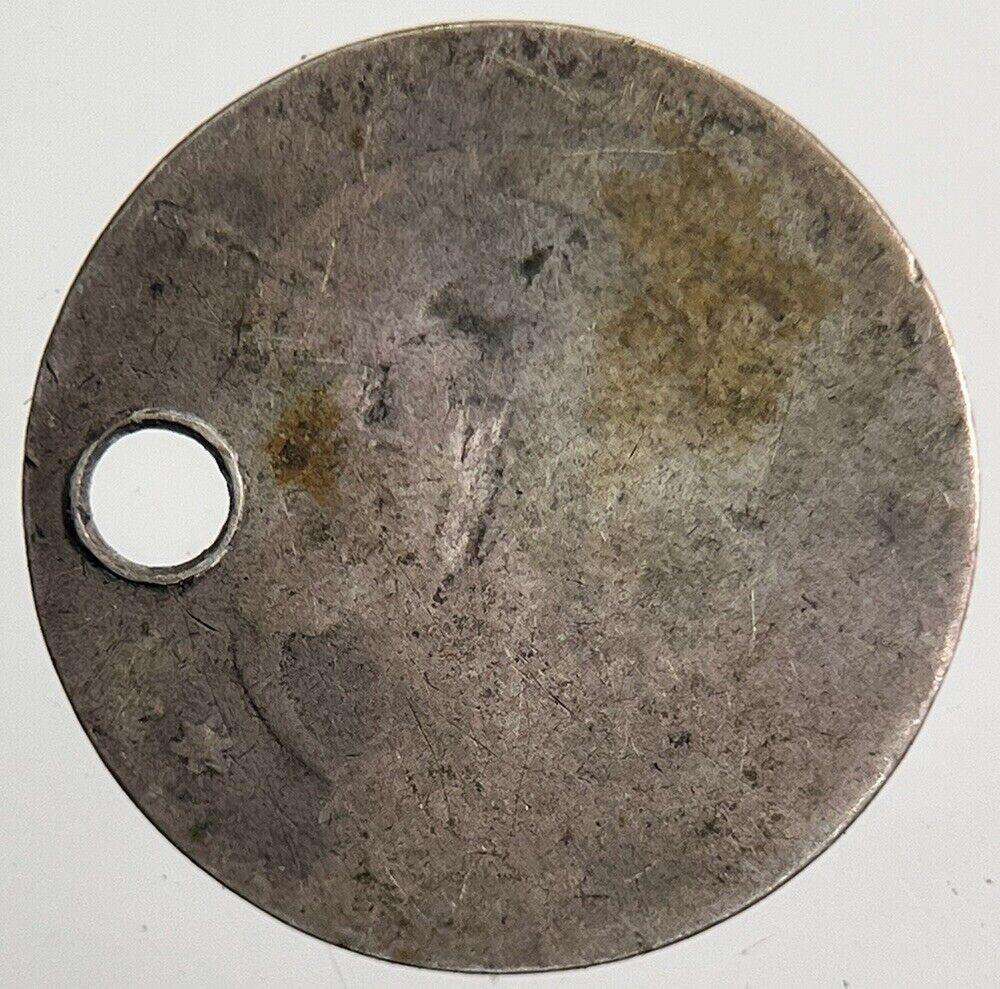 Old US USA III 3 Cent Silver Coin | Fair Grade | a6566