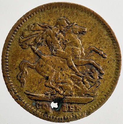 Old Victoria Toy Money Token Coin | Fine Collectable Grade