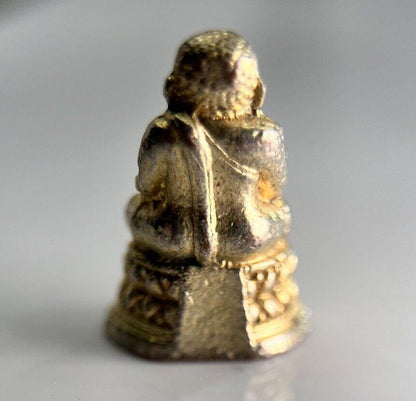 Thailand Old Vintage Thai Buddha Charm Statue | Height 2.3cm
