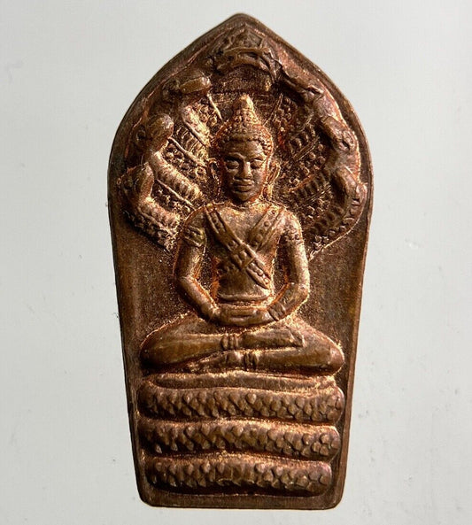 Thailand Old Vintage Thai Buddha Token Charm Coin | Height 2.1cm
