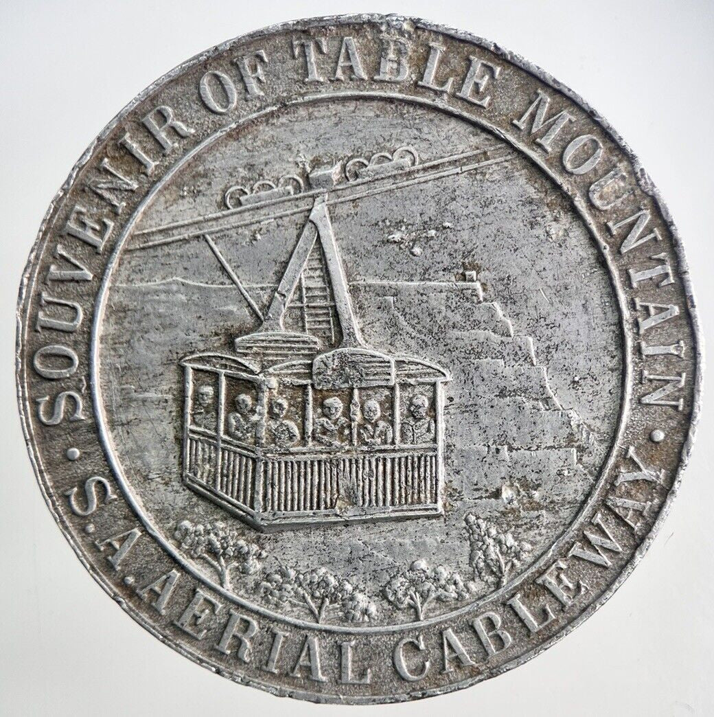 South Africa Aerial Mountain Cableway Coin | Very High Grade | a6584