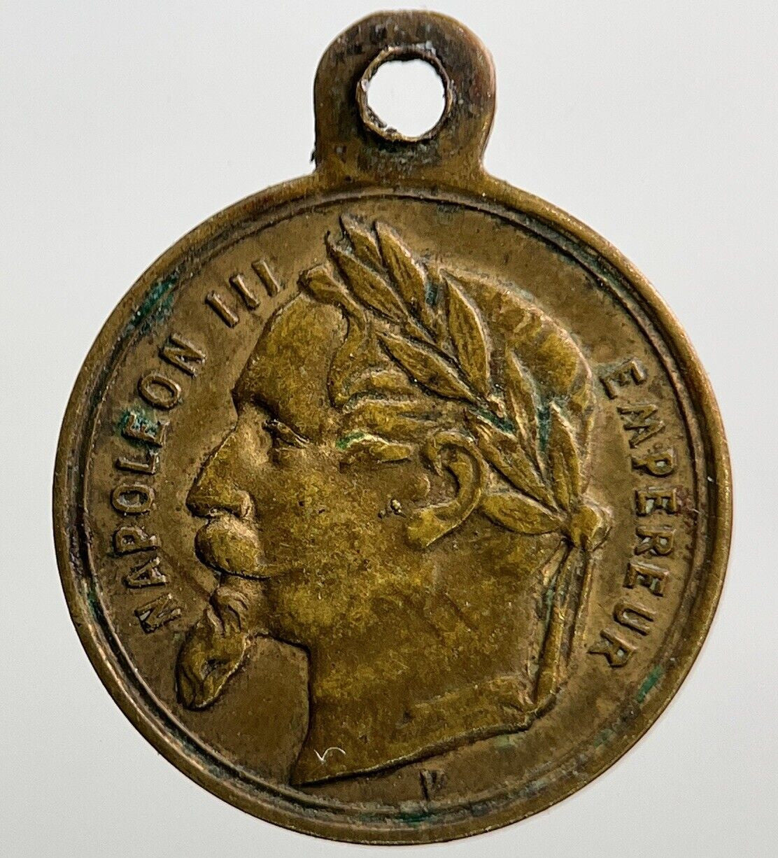 Rare Old Toy Money Napoleon III France Coin | Fine Collectable Grade