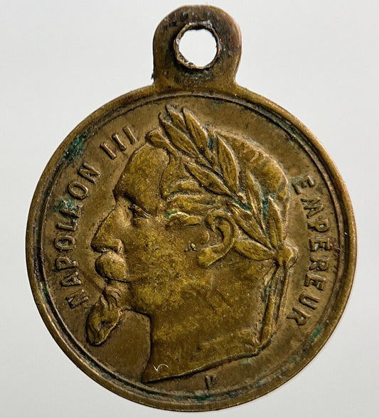 Rare Old Toy Money Napoleon III France Coin | Fine Collectable Grade