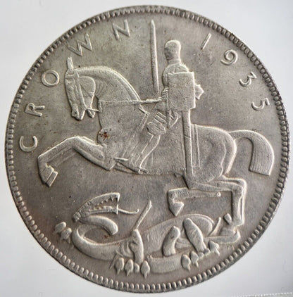 Restrike Souvenir Toy George V Crown Coin | a3767