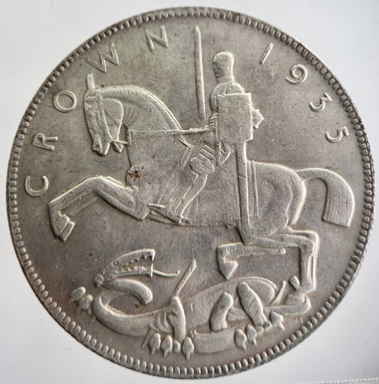 Restrike Souvenir Toy George V Crown Coin | a3767