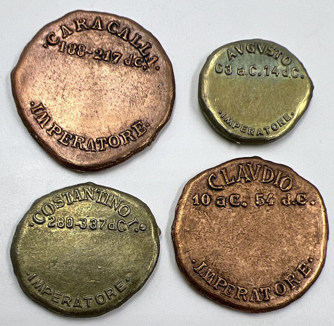 Roman Caracalla Imperatore Metal Novelty Prop Toy Coins | a1201