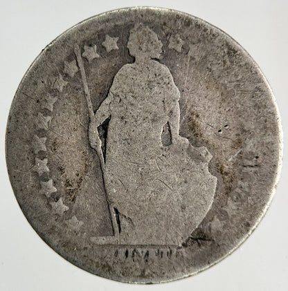 Switzerland Swiss 1/2 Half Franc Silver Coin | Fair Grade