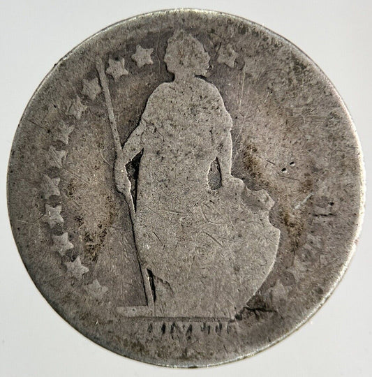 Switzerland Swiss 1/2 Half Franc Silver Coin | Fair Grade