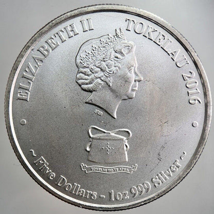 Tokelau Hakula-Sailfish 1oz Silver Coin | Very High Grade | a2294