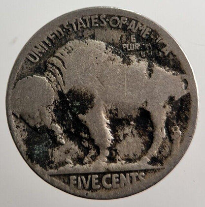 US USA Buffalo Indian Head Nickel 5 Cents Coin | Fair Grade | a2653