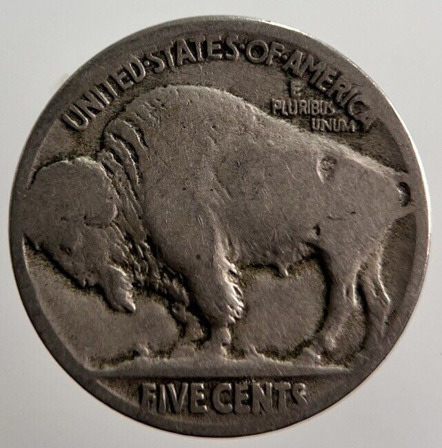 US USA Buffalo Indian Head Nickel 5 Cents Coin | Fair Grade | a3536