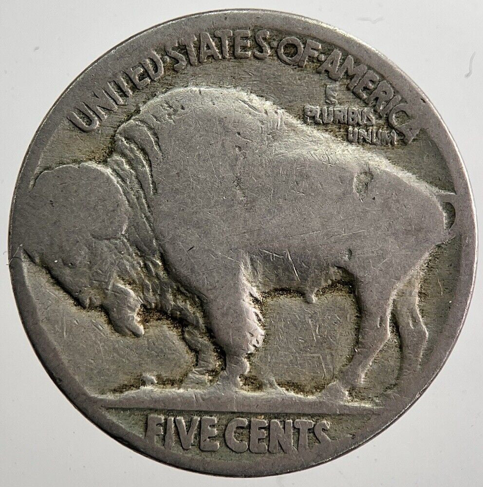 US USA Buffalo Indian Head Nickel Coin | Fair Grade | a7911