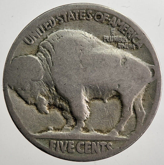 US USA Buffalo Indian Head Nickel Coin | Fair Grade | a7911