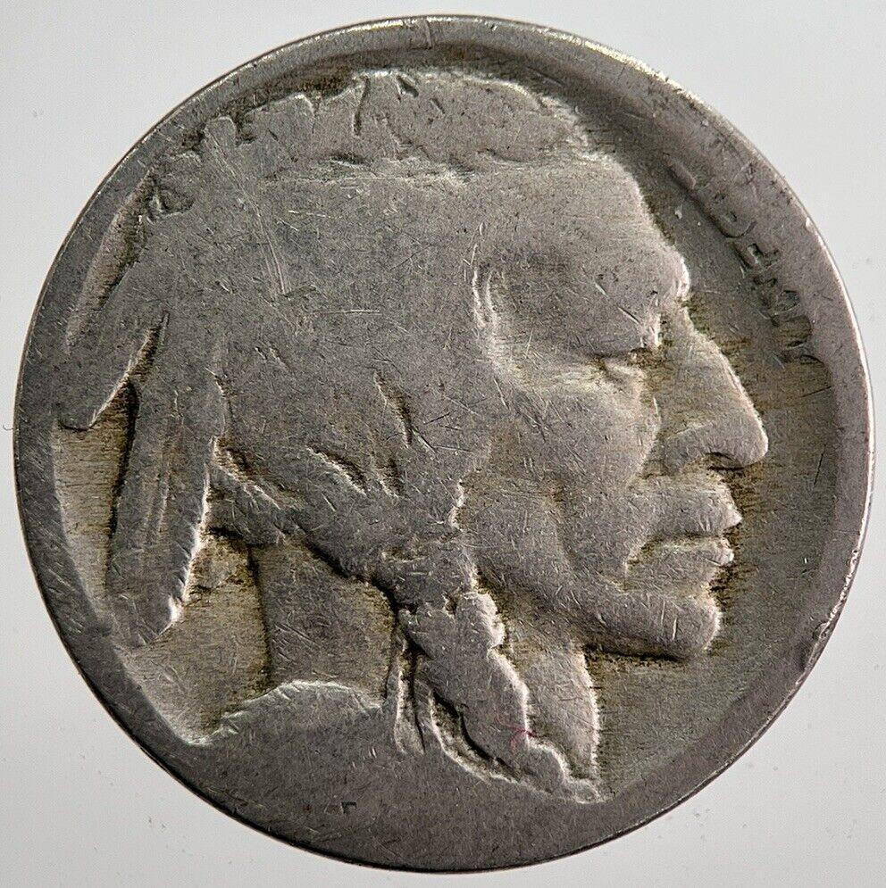 US USA Buffalo Indian Head Nickel Coin | Fair Grade | a7911