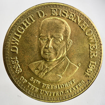 US USA Commemorative President Eisenhower Token Coin | Fine Collectable Grade