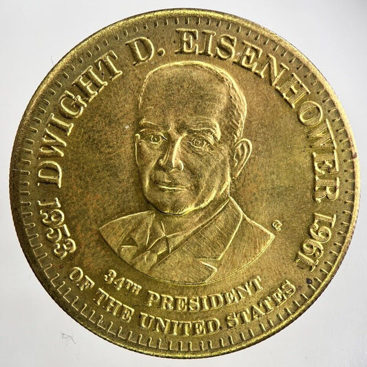 US USA Commemorative President Eisenhower Token Coin | Fine Collectable Grade