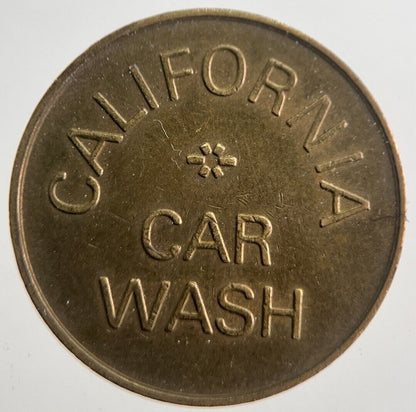 USA California Car Wash Token Coin | Collectable Grade l a7626