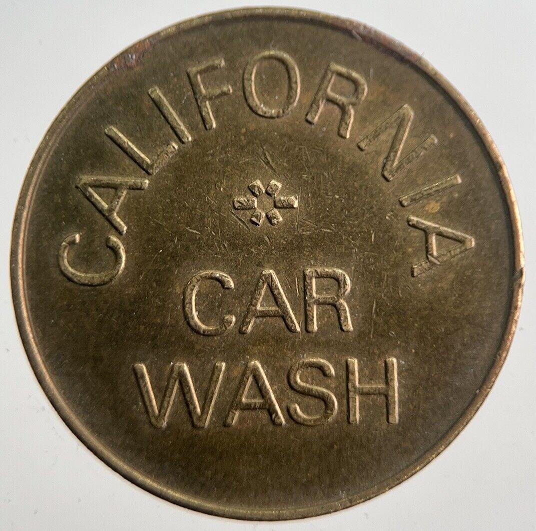 USA California Car Wash Token Coin | Collectable Grade l a7626
