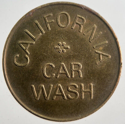 USA California Car Wash Token Coin | Collectable Grade l a7626
