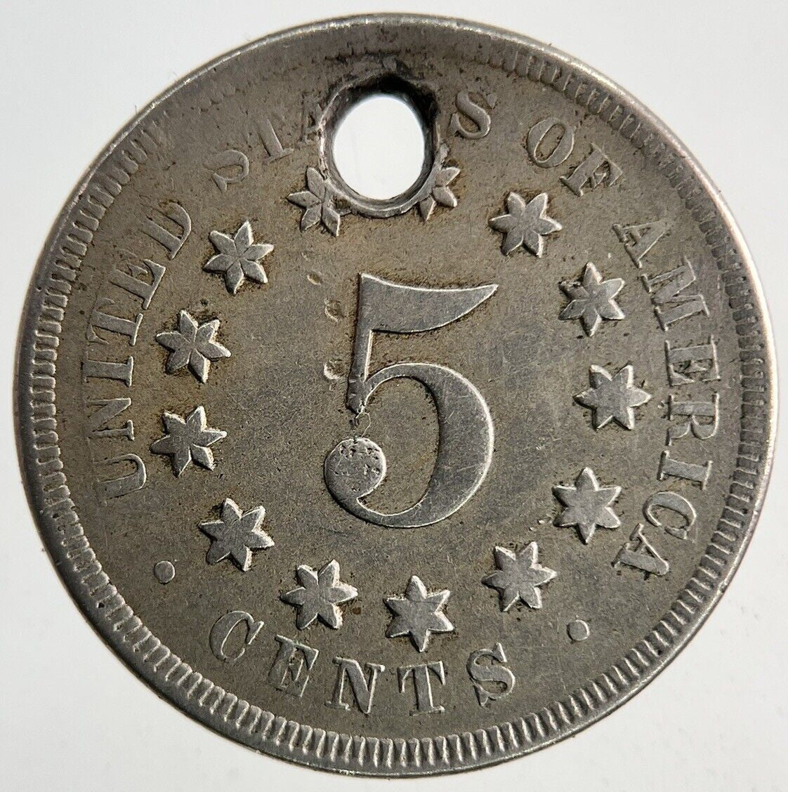 US USA Shield Nickel V 5 Cents Coin | Fine Collectable Grade