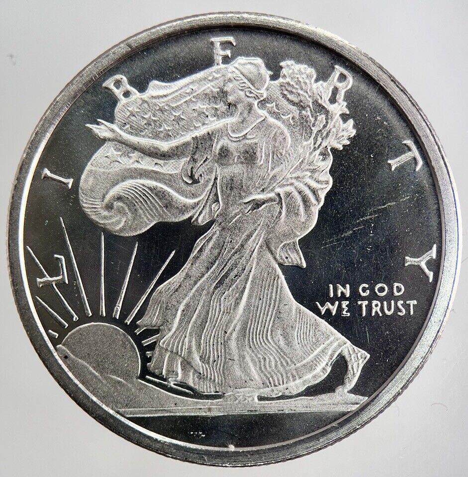 US USA Liberty 1/2oz Silver Coin | Very High Grade | a4719