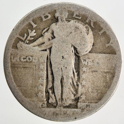 US USA Standing Liberty Quarter Dollar Silver Coin | Collectable Grade