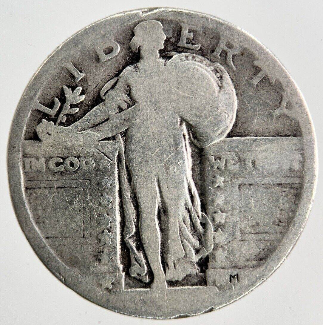 US USA Standing Liberty Quarter Dollar Silver Coin | Collectable Grade