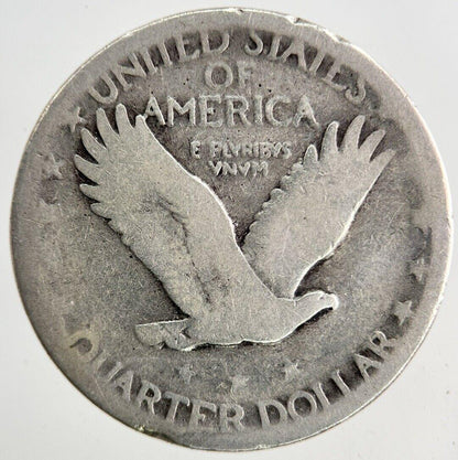 US USA Standing Liberty Quarter Dollar Silver Coin | Collectable Grade