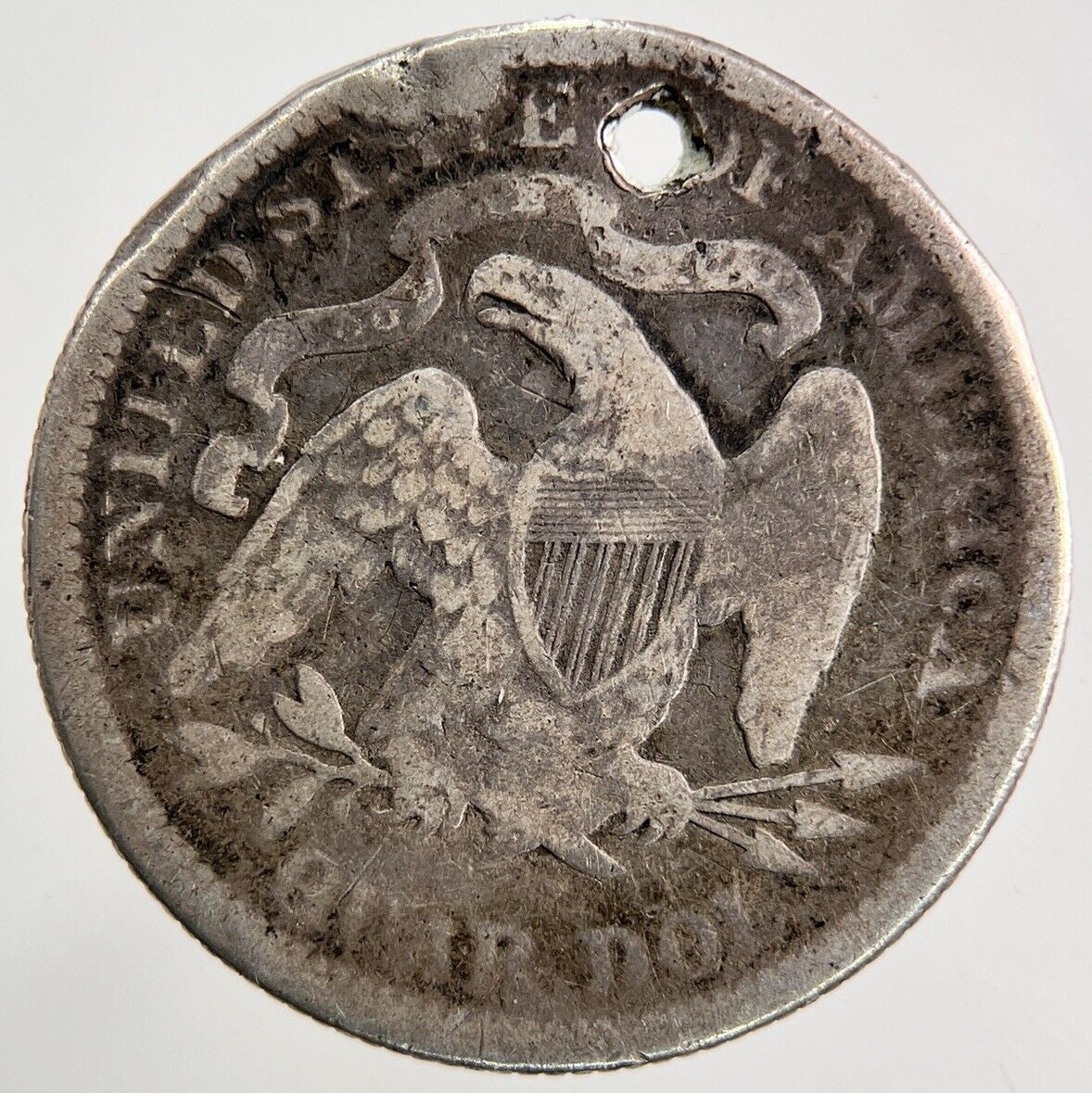 US USA Seated Liberty Quarter Dollar Silver Coin | Collectable Grade