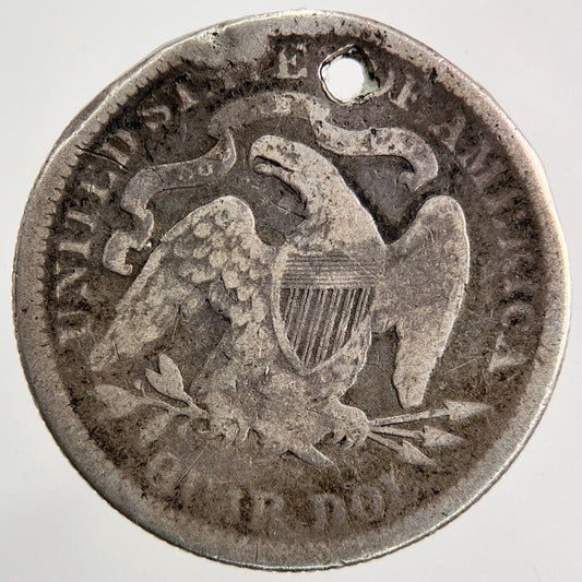 US USA Seated Liberty Quarter Dollar Silver Coin | Collectable Grade