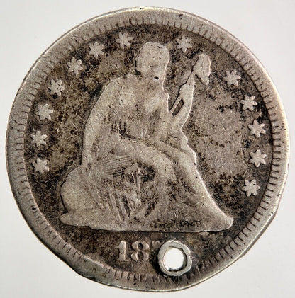 US USA Seated Liberty Quarter Dollar Silver Coin | Collectable Grade