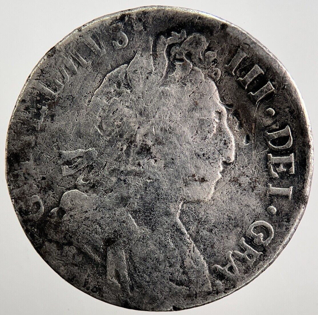 William 3rd III Sixpence Silver Coin | Collectable Grade | a3374