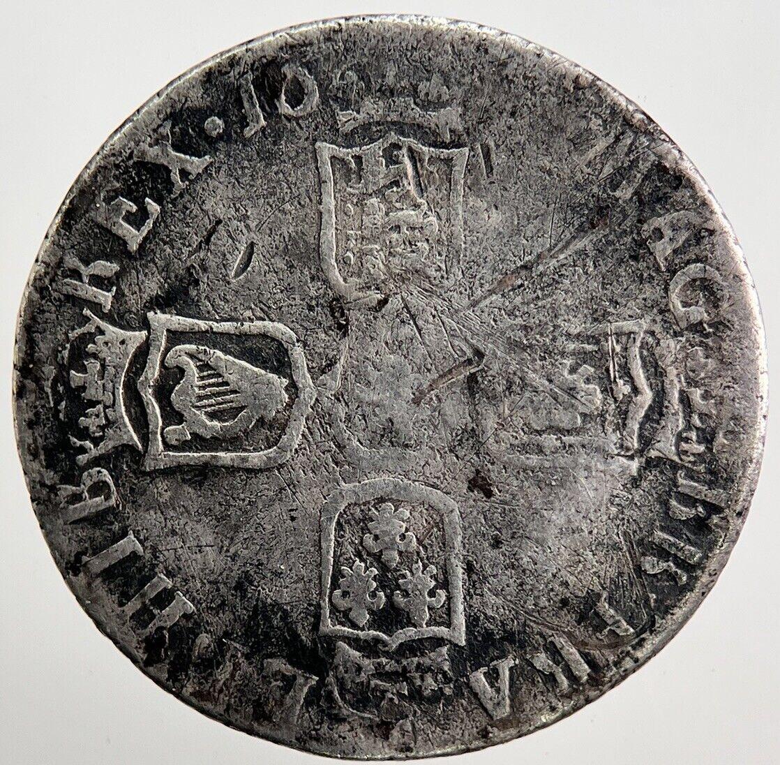 William 3rd III Sixpence Silver Coin | Collectable Grade | a3374