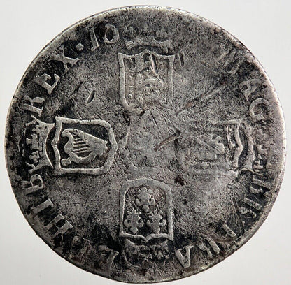 William 3rd III Sixpence Silver Coin | Collectable Grade | a3374