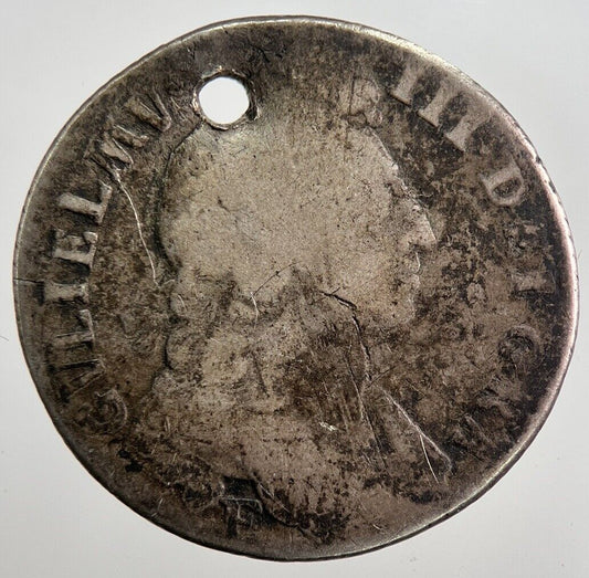 William III 3rd Shilling Silver Coin | Fair Grade | a7987