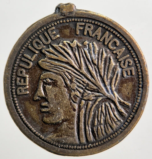 Vintage France Repulique Francaise Coin Medal Token | Collectable Grade