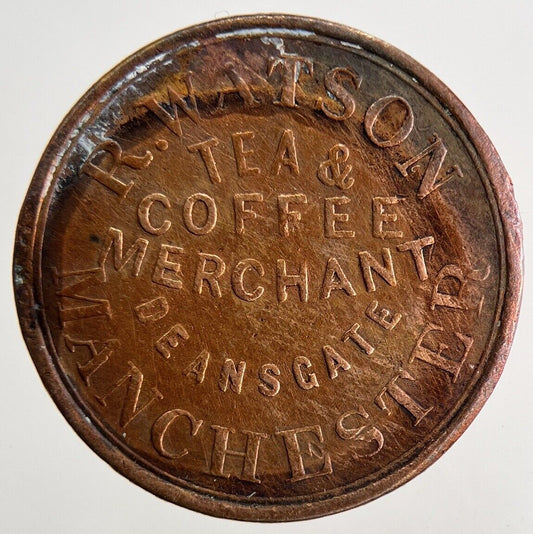 Victoria Manchester Tea & Coffee Coin Token | Fine Collectable Grade